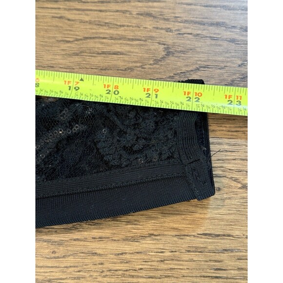 House Of CB London Gizi Mini Bodycon Dress Women’s Size M Black Lace Open Back - Picture 11 of 13